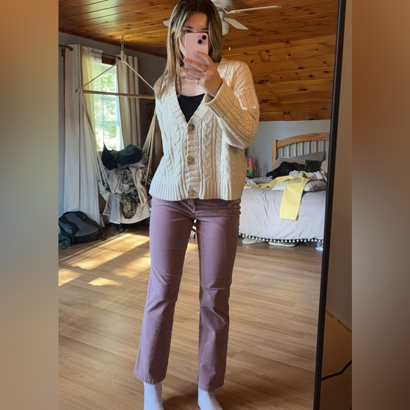 St. John's Bay Pants - Size 4 corduroy lavender pant from St. John’s Bay.